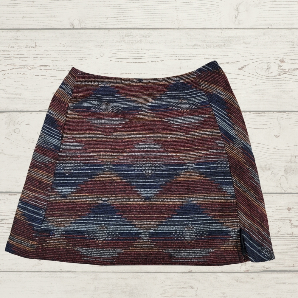 Cato Wool Pattern Skirt Size 6